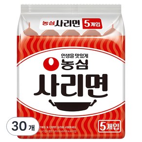 농심 사리면 110g, 30개