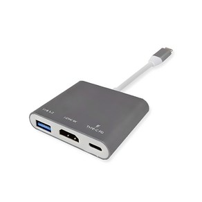 뉴비아 C타입 USB 3.0 멀티 포트 허브 c-hcu