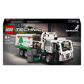 레고 테크닉 Mack® LR Electic 청소 트럭 42167, 혼합색상, 1개