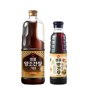 샘표 양조간장 701 1.7L + 맛간장 500ml, 1세트