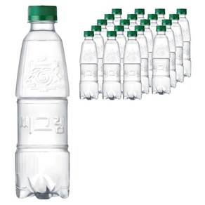 씨그램 피치 무라벨, 450ml, 20개