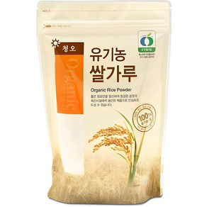 청오건강 유기농 쌀가루, 350g, 1개