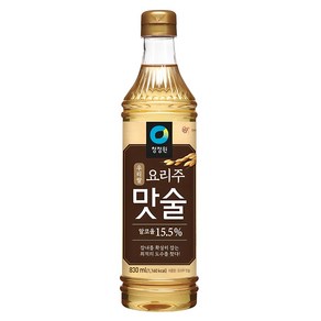 청정원 우리쌀 요리주 맛술