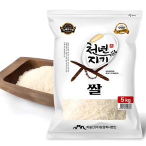 비슬산 천년지기쌀 2024년산 햅쌀 백미, 상, 5kg, 1개