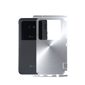 알럽스킨 LG V50S ThinQ 듀얼스크린 메탈실버 풀커버 보호필름, 1개