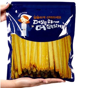 수제명가 대용량수제져키-8종 수제간식, 황태스틱500g, 1개