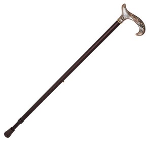 [Classic Cane]브라운마블더비 길이조절식지팡이, 블랙루비, 1개