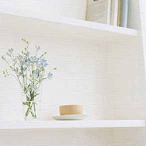 PVC 접착식 시트지 NW-002-S, 무늬목크림화이트, 50 x 250 cm