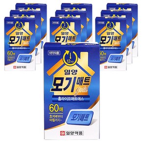 일양약품 일양 모기매트골드(60매입) 모기/파리, 10박스