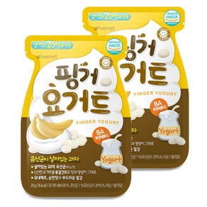 아이배냇 핑거 요거트, 20g, 2개, 바나나