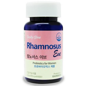 데일리원 람노서스 이브 유산균, 60정, 1개