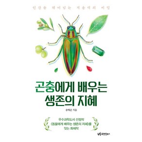 [유아이북스]곤충에게 배우는 생존의 지혜 : 인간을 뛰어넘는 적응력의 비밀, 유아이북스, 송태준