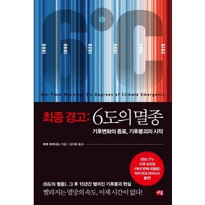 최종 경고: 6도의 멸종:기후변화의 종료 기후붕괴의 시작, 세종서적, 마크 라이너스