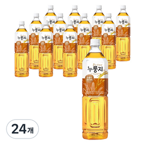 웅진 맑게 우려낸 누룽지 차, 1.5L, 24개