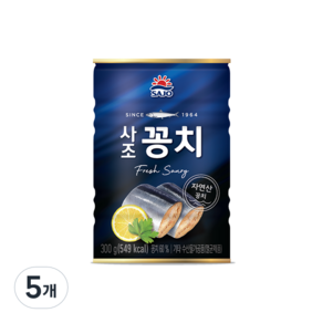 사조 꽁치 통조림