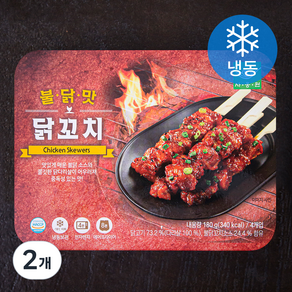 사옹원 불닭맛 닭꼬치 (냉동)