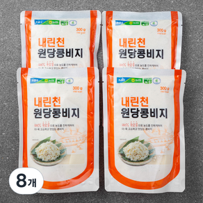 내린천원당 콩비지, 300g, 8개