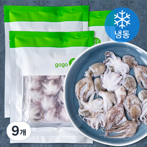 고고새우 손질 쭈꾸미 (냉동), 200g, 9개