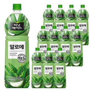 미닛메이드 알로에, 1.5L, 12개