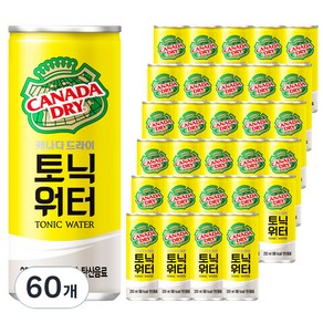 캐나다드라이 토닉워터, 250ml, 60개