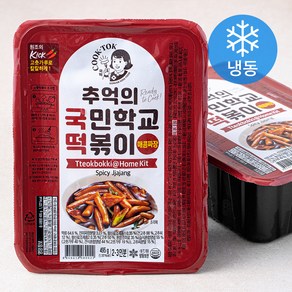 추억의 국민학교 떡볶이 매콤짜장맛 (냉동), 495g, 2개