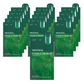 메디힐 더블 카밍 워터 마스크 20ml, 1개입, 15개