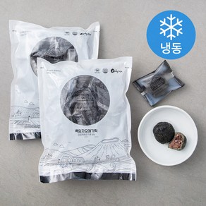 제주떡집 흑임자 오메기떡 (냉동), 40g, 10개입, 2개