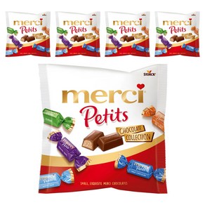 메르시 쁘띠 초콜릭 컬렉션 레드, 125g, 5개