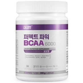 칼로바이 퍼펙트 파워 BCAA 6000 아미노산, 1개, 300g