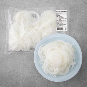 무안 양파 슬라이스, 500g, 1개