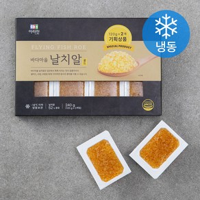 골드 바다마을 날치알 (냉동), 120g, 2개