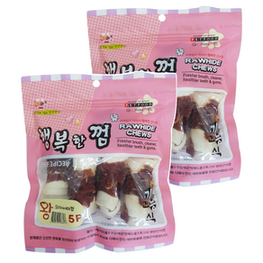 행복한껌 강아지간식 5p, 오리고기, 2개