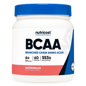 뉴트리코스트 BCAA 파우더 워터멜론맛, 553g, 1개