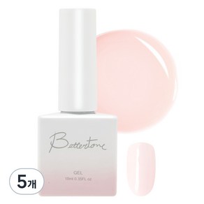 아이빛 베러톤 누드스킨 시럽 컬러 젤네일, BT-104 누드연핑크, 10ml, 5개