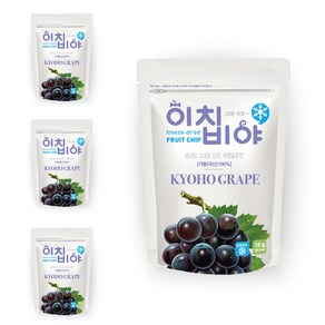 이치비야 동결건조 과일칩 거봉, 15g, 4개