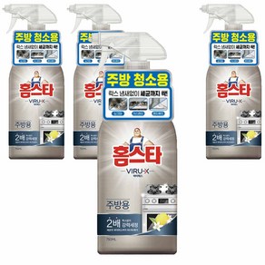 홈스타 바이럭스 주방용 세정제, 750ml, 4개