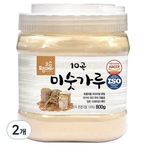 토종마을 10곡 미숫가루, 2개, 800g