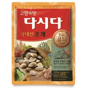 CJ제일제당 다시다 골드 조개맛, 300g, 1개