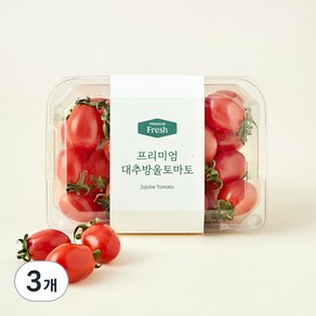 프리미엄 대추방울 토마토, 750g, 3개