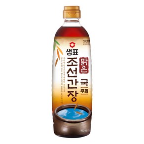 샘표 맑은 조선간장, 930ml, 1개