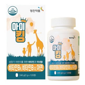 영진약품 아이킹 성장기 키포인트 어린이 청소년 영양제 240g