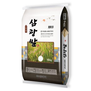 푸드앤픽 삼광쌀 삼광미 햅쌀 특등급 단일품종 특, 1개, 10kg