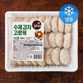 식자재왕 플러스 수제 감자 고로케 24개입 (냉동), 720g, 1개