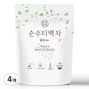 순수한집 국화차 삼각티백, 0.5g, 50개입, 4개