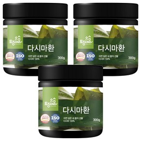 토종마을 다시마환, 3개, 300g