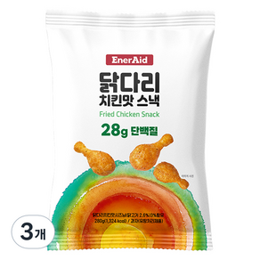 에너에이드 프로엠 닭다리 치킨맛 스낵, 280g, 3개