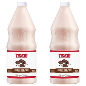 토스키 초콜릿맛 소스, 2.5kg, 2개