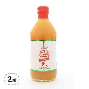 일토리오네 유기농 사과식초, 500ml, 2개