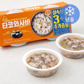 설래담 타코 와사비 양념 주꾸미 3 + 1 (냉동), 320g, 1개