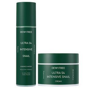 듀이트리 울트라 S4 인텐시브 스네일 크림 80ml + 에센스워터 150ml 세트, 1개
